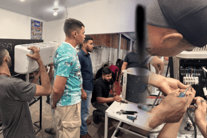 Finalização do Curso de Manutenção em Ar-Condicionados do Instituto Vida Plena