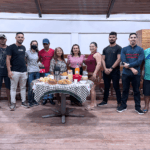 Aula prática do Curso de Barbeiro do Instituto Vida Plena.