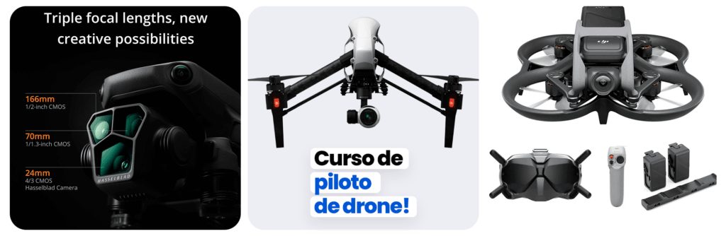 Curso gratuito de pilotagem de drones do Instituto Vida Plena