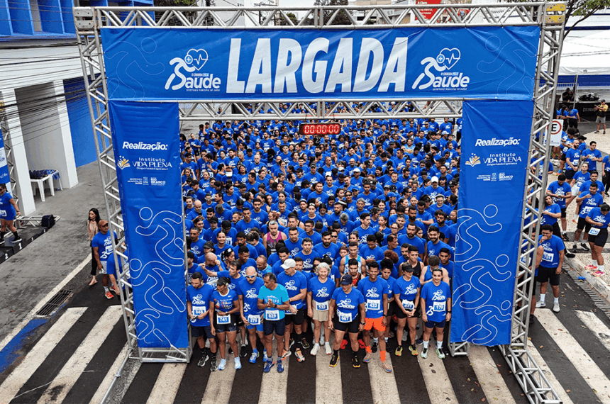 II Corrida da Saúde em Rio Branco promovendo qualidade de vida e integração social.