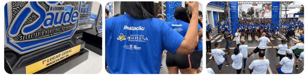 II Corrida da Saúde em Rio Branco promovendo qualidade de vida e integração social.